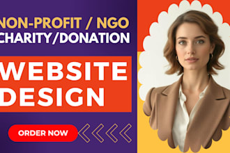 do charity website non profit donation ngo 501c3 fundraising wordpress website