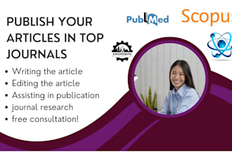 write and publish your article in top springer, scopus, isi, pubmed journal