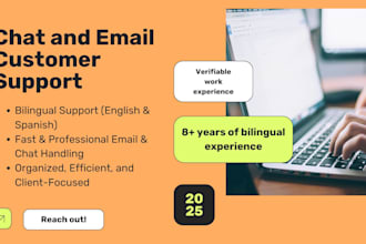 offer chat and email customer support for businesses