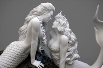 sculpt realistic 3d sculptures,3d toys tabletops miniatures for 3d printing