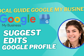 do suggest edit google my business profile using local guide gmb autocomplete