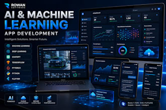 develop machine learning app, deep learning app and ai educational platform