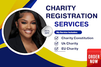 uk charity, nonprofit registration, cio, clg, eu foundation