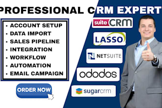 do suite crm lasso crm netsuite odoo amocrm customization sugar crm integration