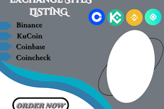 do fast token listing on exchange sites within 72 hours for investor confidence