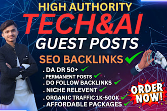 publish tech gadegt  guest posts on tech backlink and tech blog