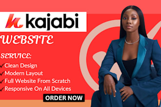 kajabi website design landing page thinkific podia sales page clickfunnels
