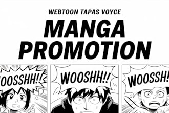 promote your webtoon manga tapas webcomic promotion voyceme