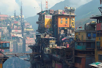 create environments, landscapes and concept art