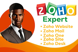set up and customize your zoho website zoho mail desk site