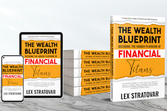 create non fiction book cover and ebook cover design
