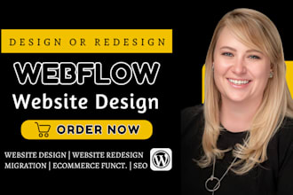 be expert webflow designer webflow website developer convert figma to webflow