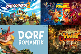 do steam capsule game banner poster, game UI design, assets icon logo game art
