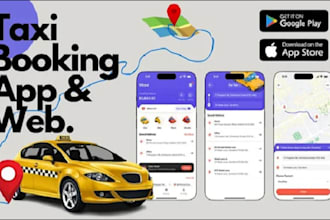 develop taxi booking app rideshare app carpool app gojek app uber app turo lyft