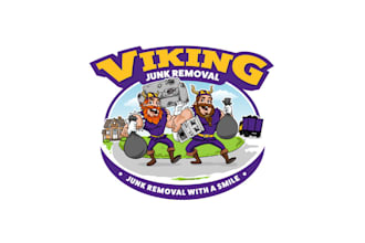 design reputed impressive junk removal company logo