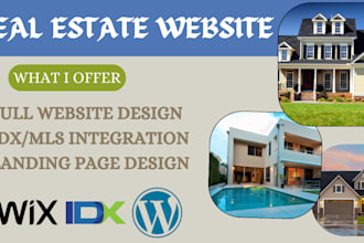 build real estate website idx mls integration website real estate website design