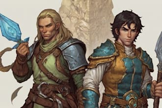 draw your d and d character and oc