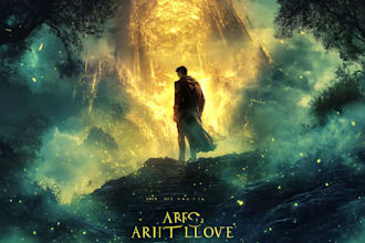 do book cover design, fantasy book cover illustration