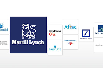 create financial bank insurance stationery logo design