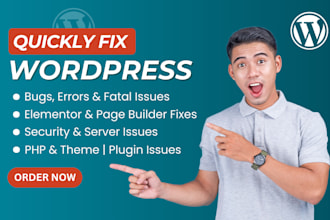 fix wordpress elementor, woocommerce, responsive errors, PHP and plugin issue