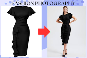 create realistic ai model photos for fashion product