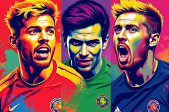 create an awesome wpap pop art