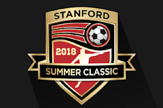 design stand out creative soccer tournament logo