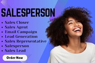 be your high ticket sales closer sales representative sales agent salesperson