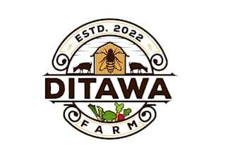 design a farming, landscape, garden, agriculture, house logo