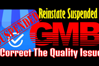 do gmb reinstate fix suspended google my business profile
