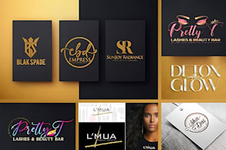 do luxury fashion clothing cosmetics brand logo design