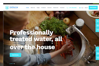 build water filtration website water restoration website water damage leads