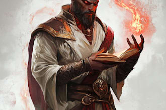depict your ttrpg oc, vtm, fantasy, and dnd character art