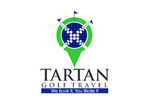 design scottish golf travel company logo