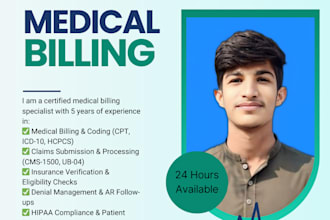 manage all your medical billings and verifications