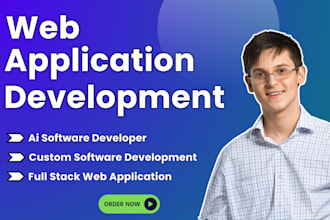 ai software developer full stack web developer for web application in python