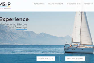 design dynamic boat cruise website yacht website jetski website with crocoblock