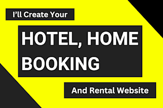 design home hotel vacation rental website