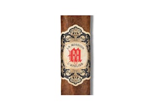do modern and unique cigar label logo design