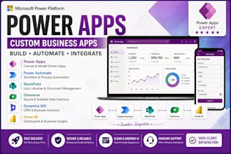 build custom power apps with power automate integration