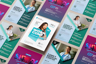 design marketing flyers that help local businesses promote offers and events