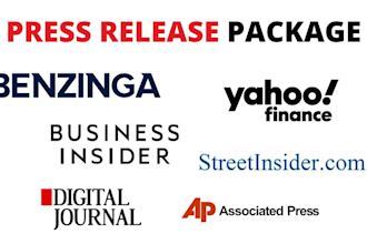 do press release distribution on yahoo finance