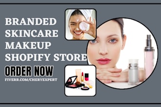design skincare shopify hair care products makeup spa yoga beauty website