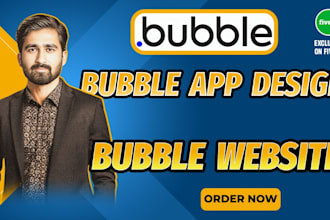develop your dream website or app in bubble and flutter flow, nocode developer