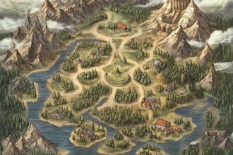 do high quality bespoke fantasy maps