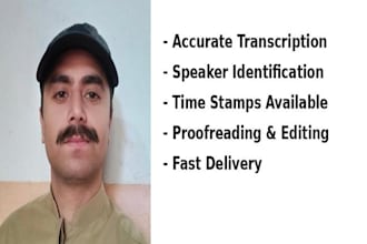 accurately transcribe your audio and video files into text