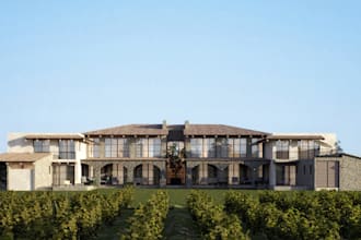 create high quality exterior rendering images