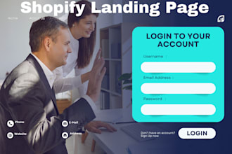 design a high converting shopify product landing page using pagefly or gempages