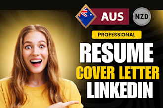 write a new zealand and australian style resume