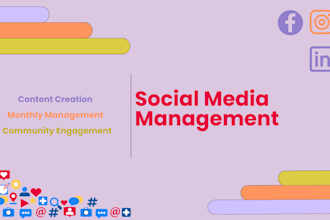 do social media management for meta and linkedin
